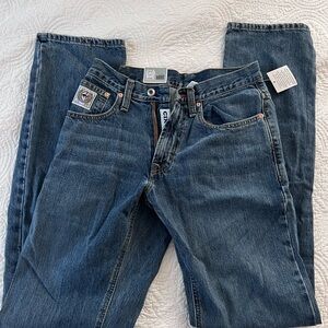 Cinch Men's Relaxed Fit Dark Blue Jeans